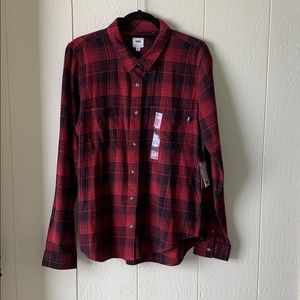 NWT Vans Flannel ❤️🖤